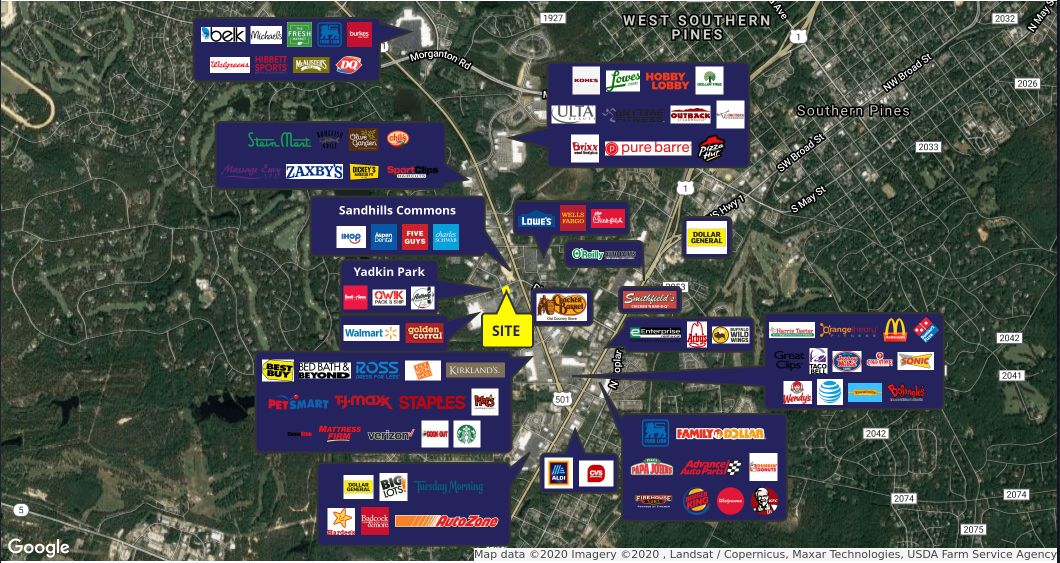 180-190 Commerce Ave , Southern Pines, NC 28387